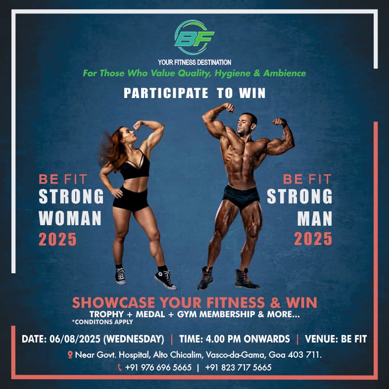STRONG MAN & STRONG WOMAN event at BE FIT GYM