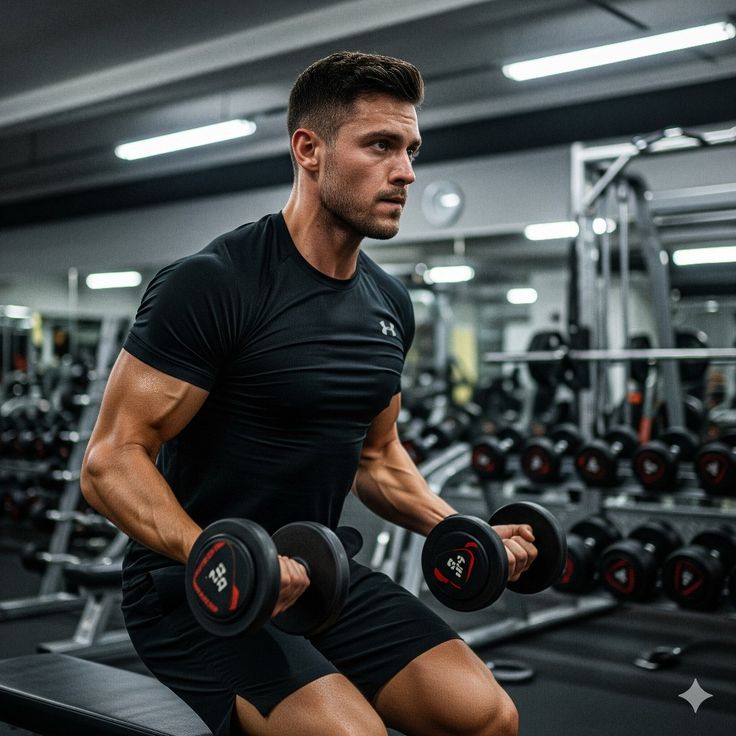 Weight Training at BE FIT GYM